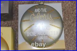 Coton Colors Laura Johnson Birth of Christ Christmas Ornament Box Set of 8 RARE