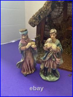 CoyneSignature Nativity 12 Piece Set Hand Painted Christmas Complete 2000