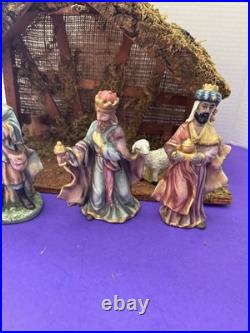 CoyneSignature Nativity 12 Piece Set Hand Painted Christmas Complete 2000