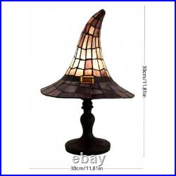 Cracker Barrel 2026 Stained Glass Witch Hat Lamp Viral Halloween Tiffany Style Cracker Barrel 2026 Stained Glass Witch Hat Lamp Viral Halloween Tiffany Style