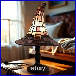 Cracker Barrel 2026 Stained Glass Witch Hat Lamp Viral Halloween Tiffany Style Cracker Barrel 2026 Stained Glass Witch Hat Lamp Viral Halloween Tiffany Style