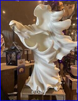 Cracker Barrel Ghost WithLantern GENUINE Hell's Messenger Resin In Hand Ready2Ship