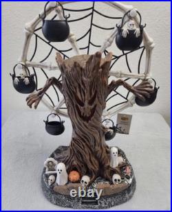 Cracker Barrel Haunted Tree 2026 Halloween Ferris Wheel LED Lights Sound In Hand