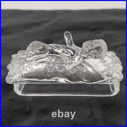 Cristal D'Arques Nativity Scene 24% Lead Crystal 5 pc Figurines Christmas France