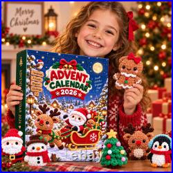Crochet Advent Calendar 2026 Amigurumi Mini Dolls Xmas Countdown Gift