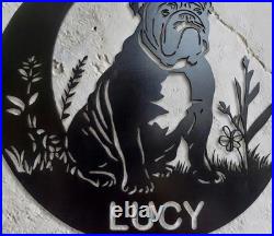 Custom Metal Heron Wall Decor, Custom Welcome Sign, Personalized Outdoor Garden