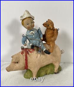 DEBBEE THIBAULT PIGGY BACK RIDE LIMITED EDITION TRIBUTE TO GRANDSON 27 Of 500