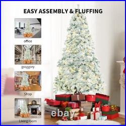 %DISCOUNT% Off PVC Artificial Snow Christmas Tree, Holiday Window Display Deco