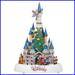 DISNEY ANIMATED CASTLE With LIGHTS AND MUSIC 1487705 NEW IN OPEN BOX