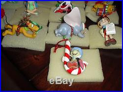 DISNEY COLLECTIONS GROLIER CHRISTMAS MAGIC Lot of 12 ornaments