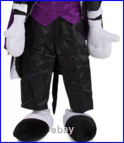 DISNEY Halloween Life Size 50in Animated Dracula Mickey Mouse Greeter With Adapter