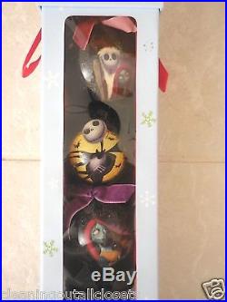 Disney The Nightmare Before Christmas Ornament Set Sally Jack Skellington 7 Pcs