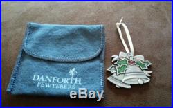 Danforth Pewters Hand Crafted Bell Ornament