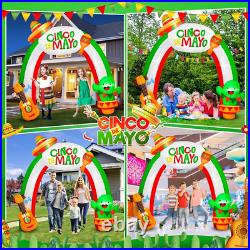 Danxilu 8 FT Cinco De Mayo Inflatables Outdoor Decorations, Fiesta Inflatable