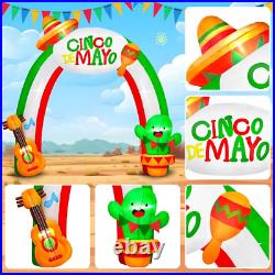Danxilu 8 FT Cinco De Mayo Inflatables Outdoor Decorations, Fiesta Inflatable