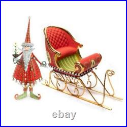 Dash Away Santa & Sleigh Figure Set by Patience Brewster