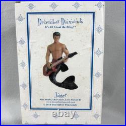 December Diamonds 2014 Jagger Rock Star Guitar Merman Ornament Boxed Retired