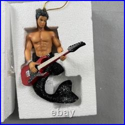December Diamonds 2014 Jagger Rock Star Guitar Merman Ornament Boxed Retired