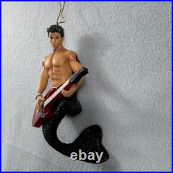 December Diamonds 2014 Jagger Rock Star Guitar Merman Ornament Boxed Retired
