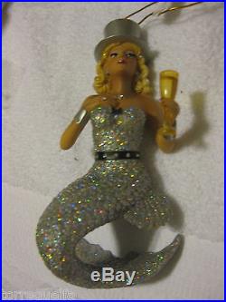 December Diamonds Mermaid MISS CHAMPAGNE ornament Mrs Ms champane champain