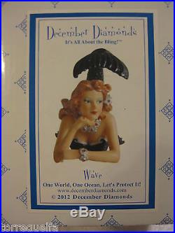 December Diamonds Mermaid WAVE ornament diamond mermaids
