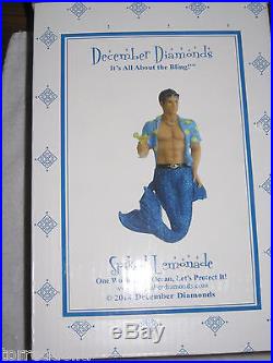December Diamonds Merman SPIKED LEMONADE 2014 diamond mermen New in Box