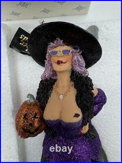 December Diamonds Miss Thang Witch Ornament 2006 Rare