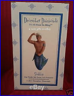 December Diamonds SWABBIE the Sailor Merman Ornament ©2013, Original Gift Box