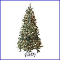 Deluxe Cashmere Pre-Lit Christmas Tree 7 Ft Clear Lights 722 Mixed Pine Tips