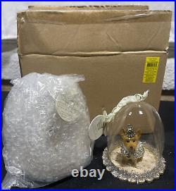 Demdaco A Gilded Life YORKIE Cloche Ornament Lot Of 2