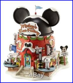 Department 56 Disney Village Mickey's Ears Factory Building Figurine 4020206 New