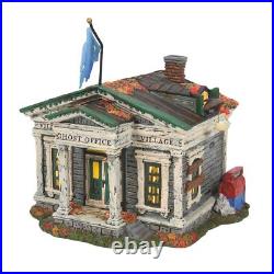 Department 56 Halloween Village Ghost Office Lighted Building 8.6 Inch 6009777