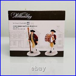 Department 56 Williamsburg Drum Major and Bass Drummer #4023620