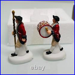 Department 56 Williamsburg Drum Major and Bass Drummer #4023620