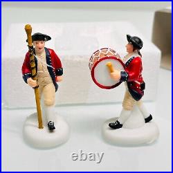 Department 56 Williamsburg Drum Major and Bass Drummer #4023620