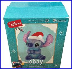 Department Dept 56 Enesco Christmas Disney Large Stitch Acrylic Light Up Statue