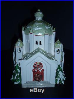Department dept 56 snow village CATHEDRAL CHURCH extremely rare #50674