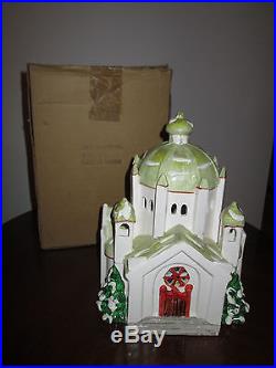 Department dept 56 snow village CATHEDRAL CHURCH extremely rare MIB