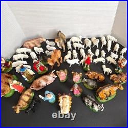 Depose Italy Nativity Figurine Set 50+ Jesus Mary Joseph Wiseman Angels Animal