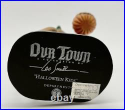 Dept 56 Our Town Collection By Leo Smith Halloween Kids Witch Girl 12.5