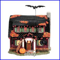 Dept 56 Snow Village The Vampire House Lighted Building 2026 Halloween #6018351