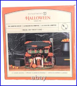 Dept 56 Snow Village The Vampire House Lighted Building 2026 Halloween #6018351