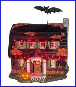 Dept 56 Snow Village The Vampire House Lighted Building 2026 Halloween #6018351
