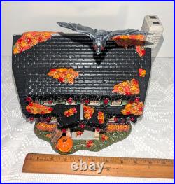 Dept 56 Snow Village The Vampire House Lighted Building 2026 Halloween #6018351