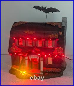 Dept 56 Snow Village The Vampire House Lighted Building 2026 Halloween #6018351