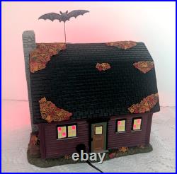 Dept 56 Snow Village The Vampire House Lighted Building 2026 Halloween #6018351
