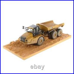 Diecast Masters CAT 745 Weathered Articulated Truck Plastic Yellow 9in Scale