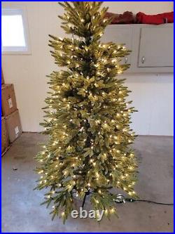 Discontinued Balsam Hill 6.5′ Calistoga Fir with clear lights