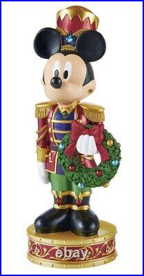 Disney 15.1 Inches Christmas Mickey & GoofyNutcrackers with LED Lights &Sounds