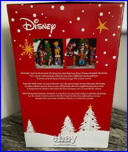 Disney 17.5 Animated Christmas Tree With Led Lights And Music New